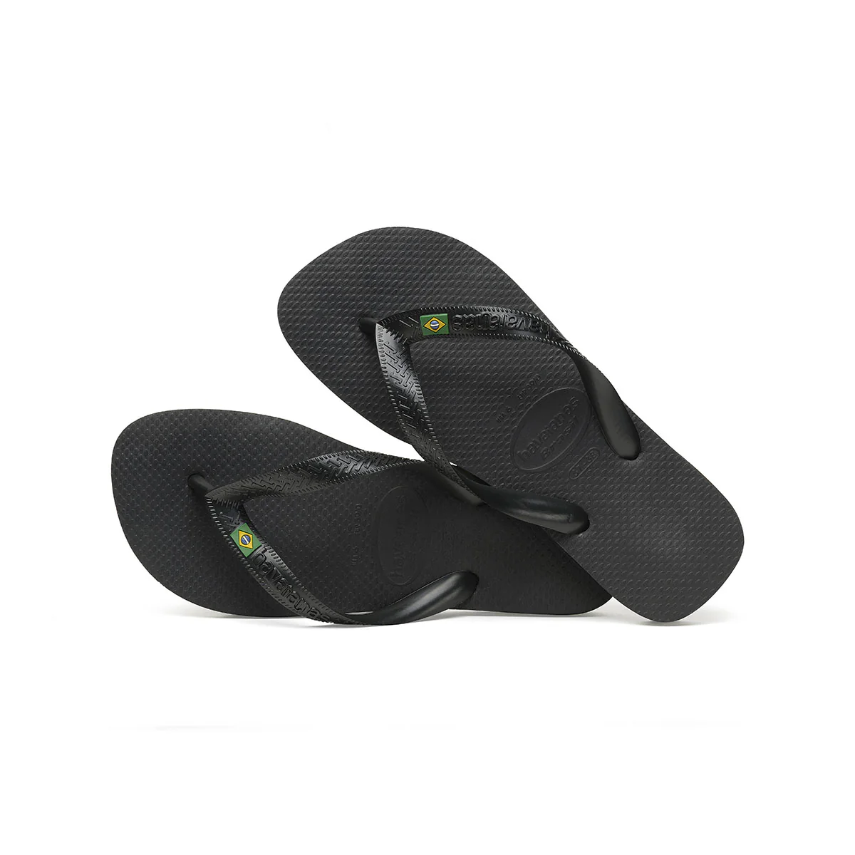 Ciabatte infradito Unisex Nere con bandiera Havaianas Brasil - Image 3