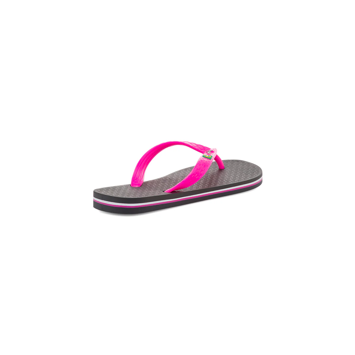 Ciabatte infradito da donna nere e fucsia con bandiera brasile Ipanema Clas Brasil II - Image 4