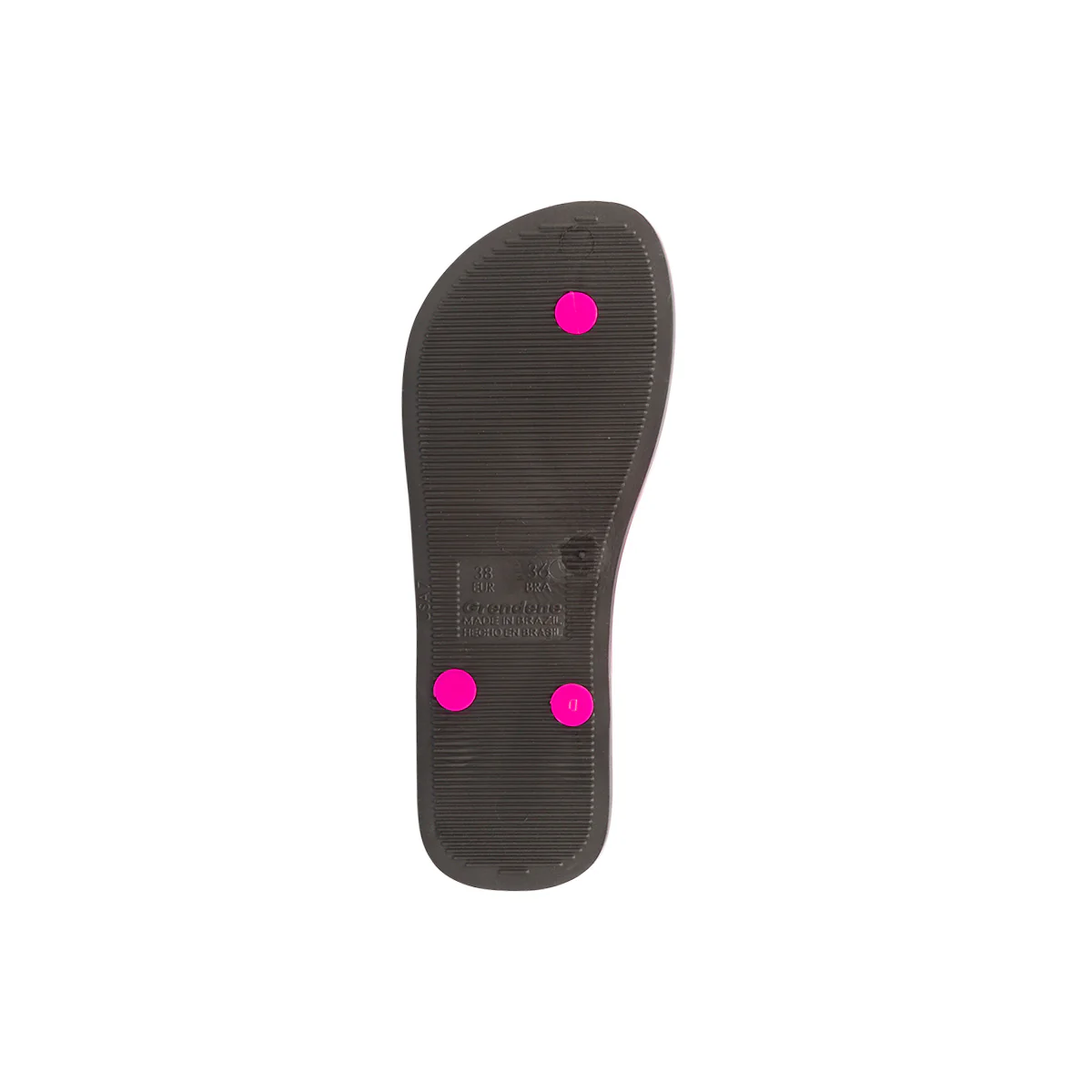 Ciabatte infradito da donna nere e fucsia con bandiera brasile Ipanema Clas Brasil II - Image 5