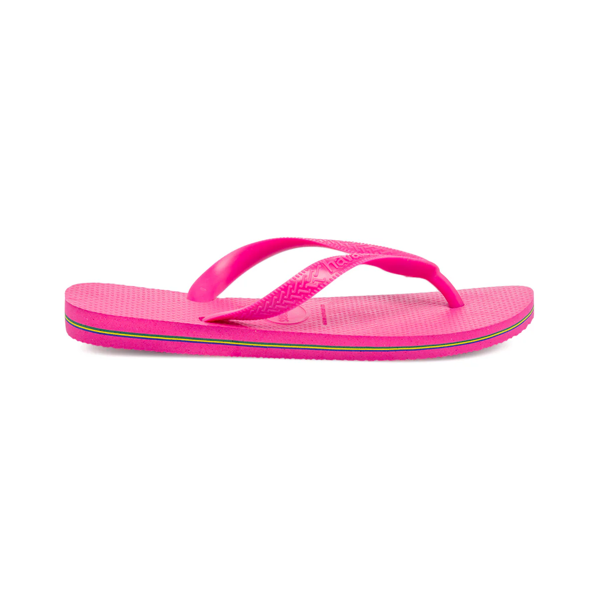 Ciabatte infradito da donna rosa con logo Havaianas Brasil - Image 2