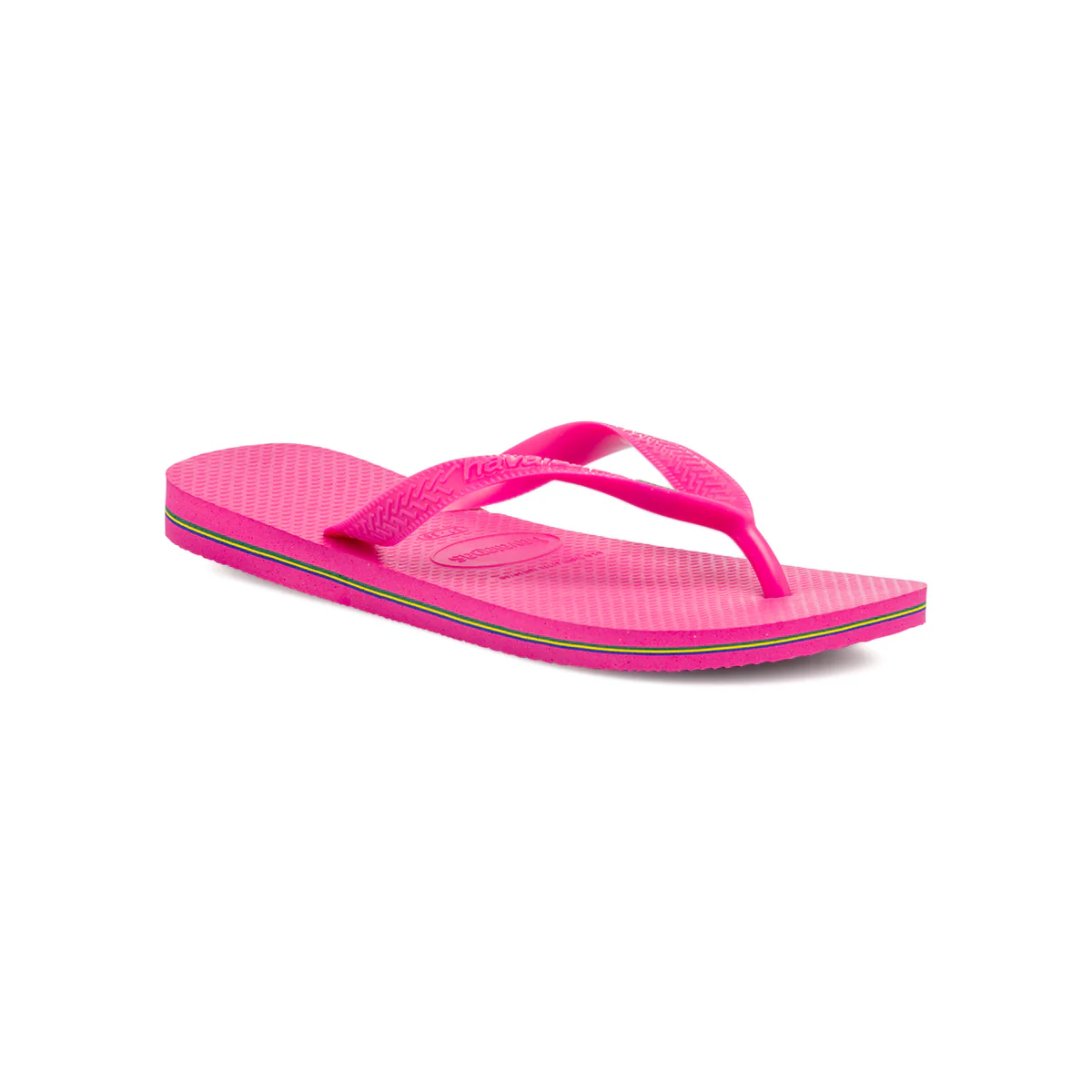 Ciabatte infradito da donna rosa con logo Havaianas Brasil - Image 3