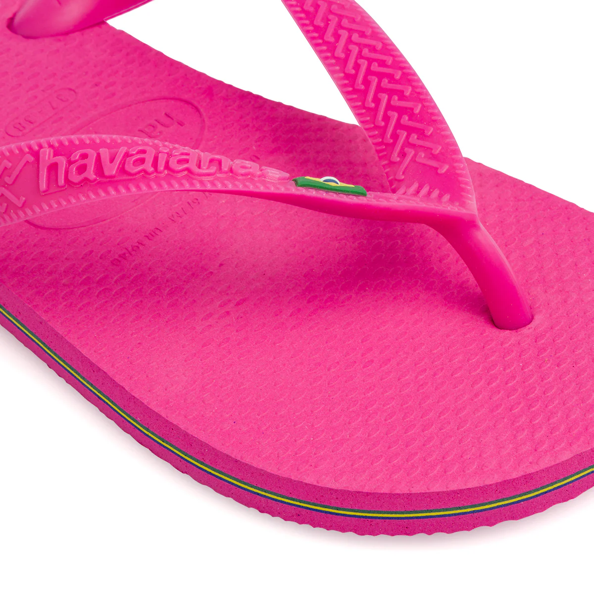 Ciabatte infradito da donna rosa con logo Havaianas Brasil - Image 5