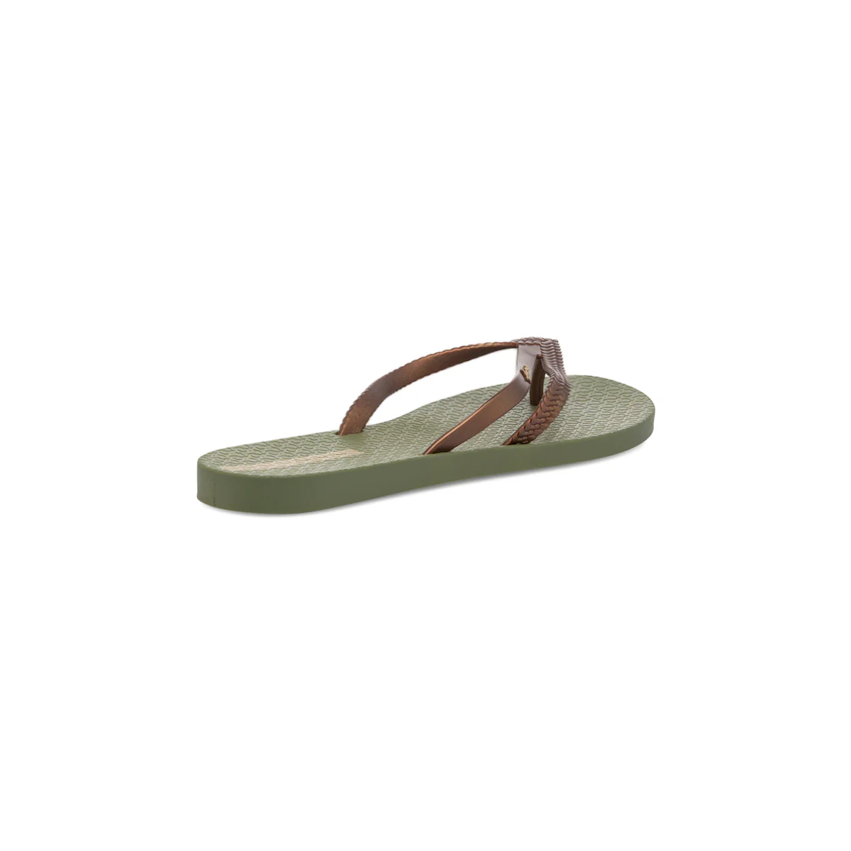 Ciabatte infradito da donna verde con dettaglio bronzo Ipanema Bossa - Image 4