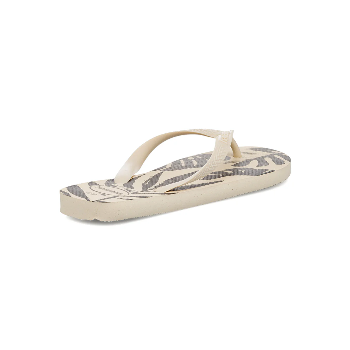 Ciabatte infradito da uomo beige con stampa foglie nere Havaianas Aloha - Image 10