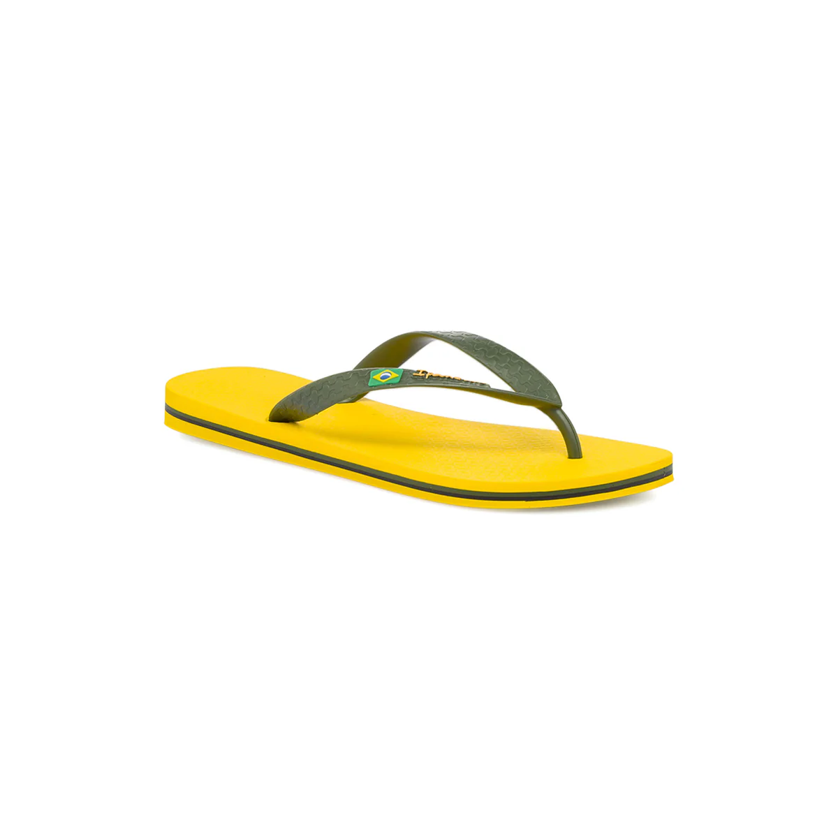 Ciabatte infradito da Uomo gialle e verdi con logo Ipanema - Image 3