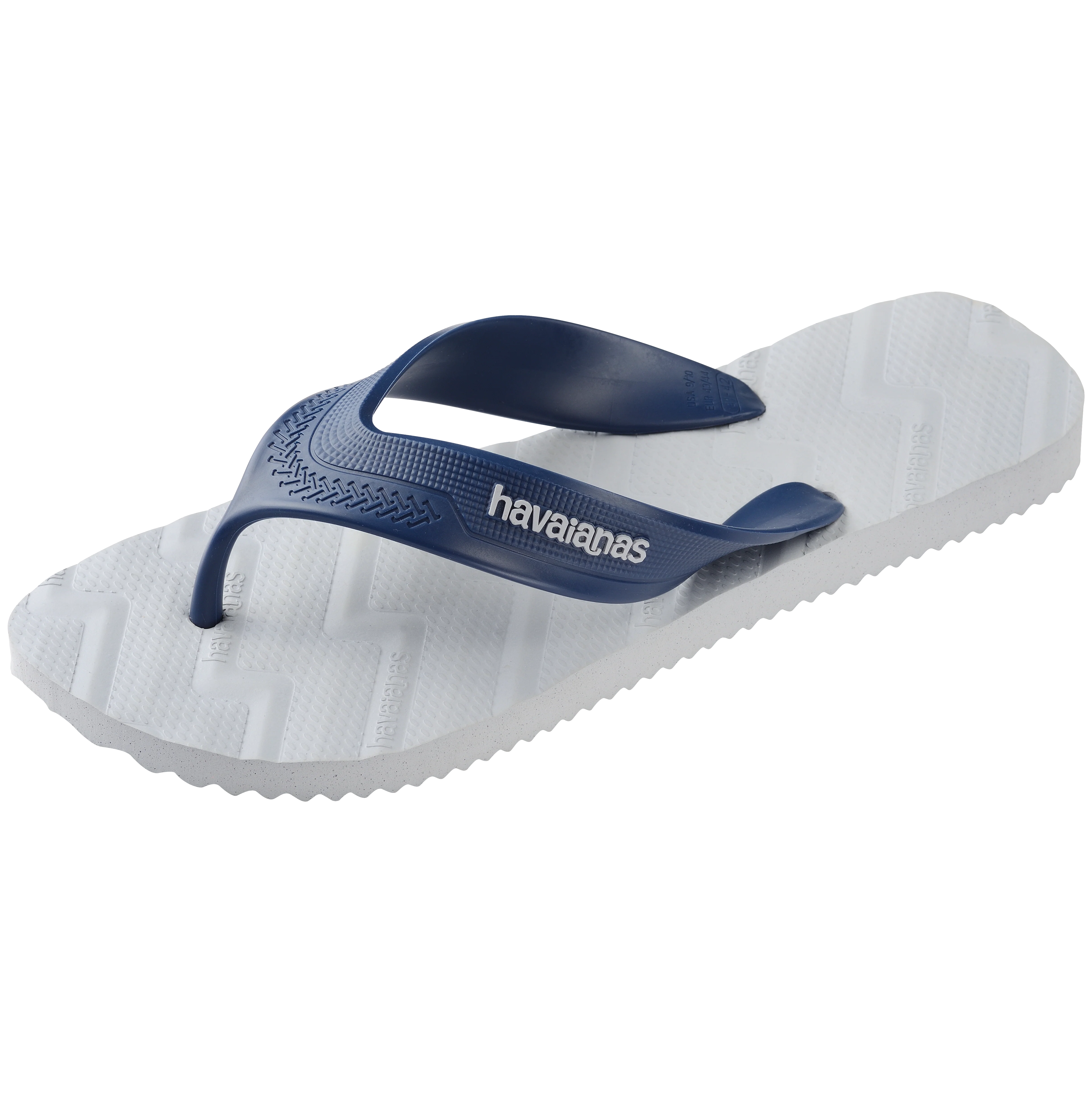 Ciabatte infradito da Uomo grigie con cinturini blu Havaianas - Image 4