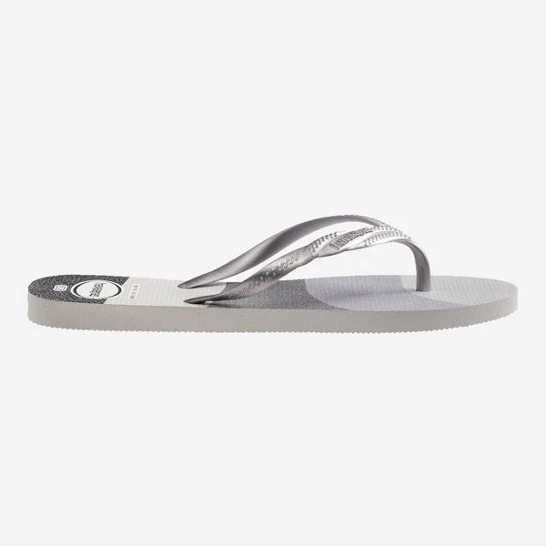 Ciabatte infradito Grigie e Argento da Donna Havaianas Fantasia Gloss - Image 3