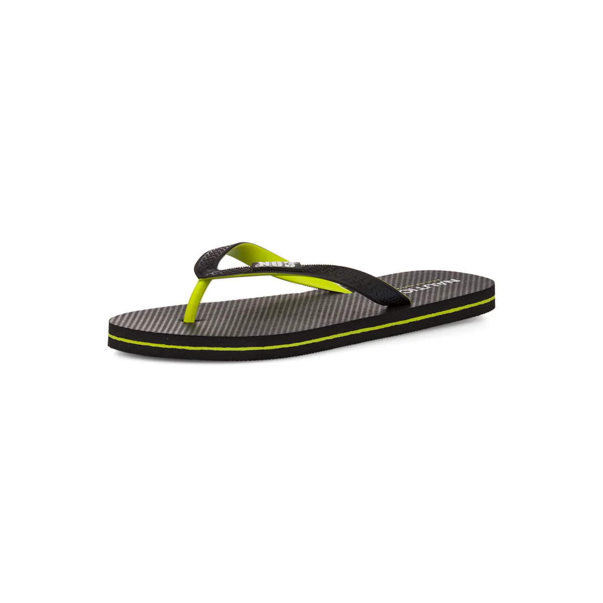 Ciabatte Infradito Nere da Uomo con inserti giallo fluo Nautica - Image 2
