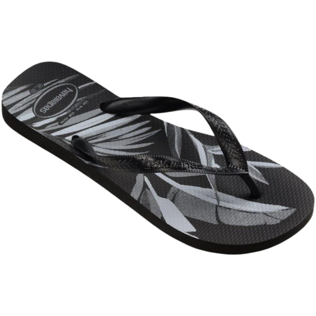 Ciabatte infradito nere da Uomo con stampa tropicale Havaianas - Image 2