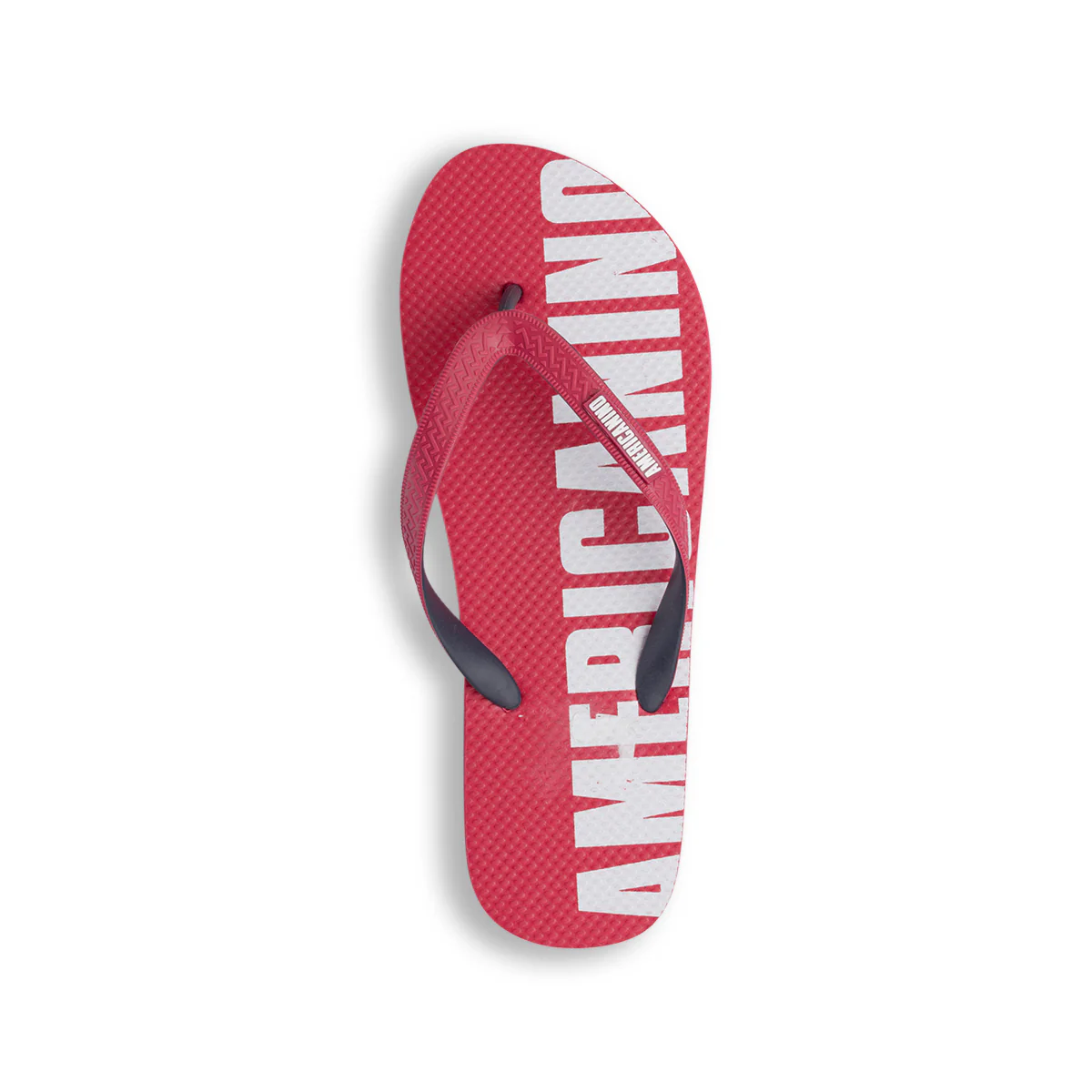 Ciabatte Infradito rosse da Uomo con logo sulla suola Americanino - Image 5