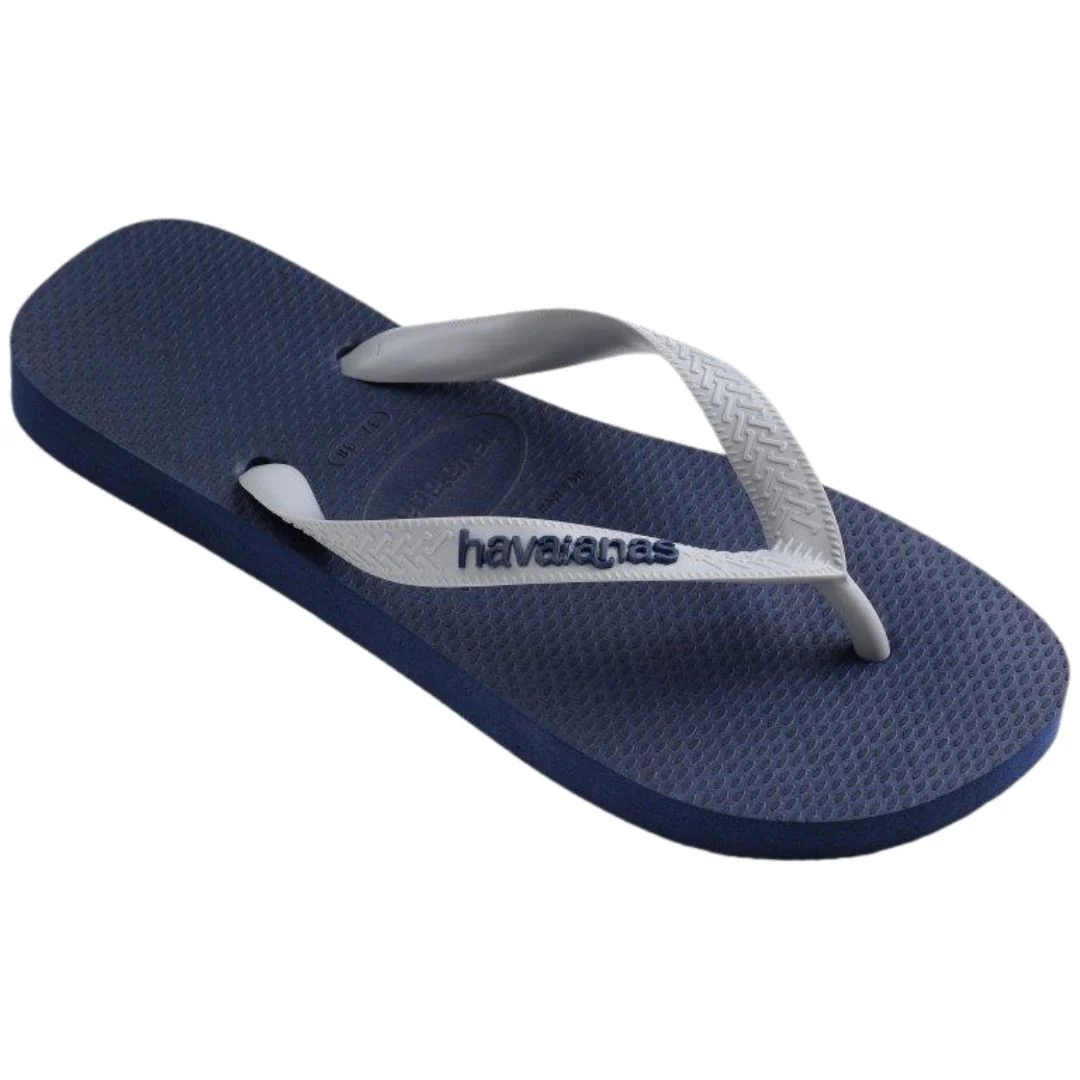Ciabatte infradito Unisex blu con listini a contrasto Havaianas - Image 2