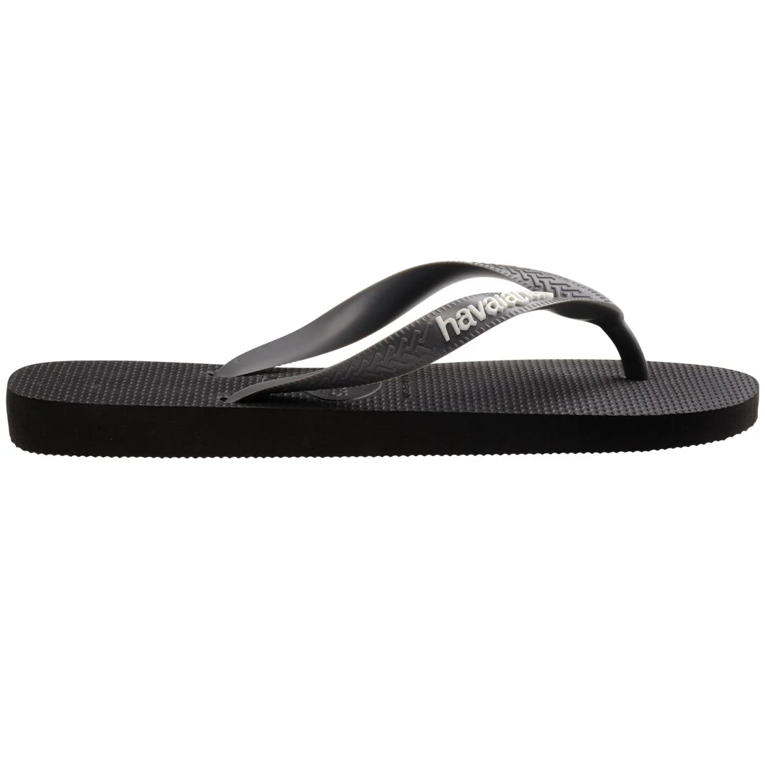 Ciabatte infradito Unisex Nere e grigie con suola in gomma Havaianas - Image 5