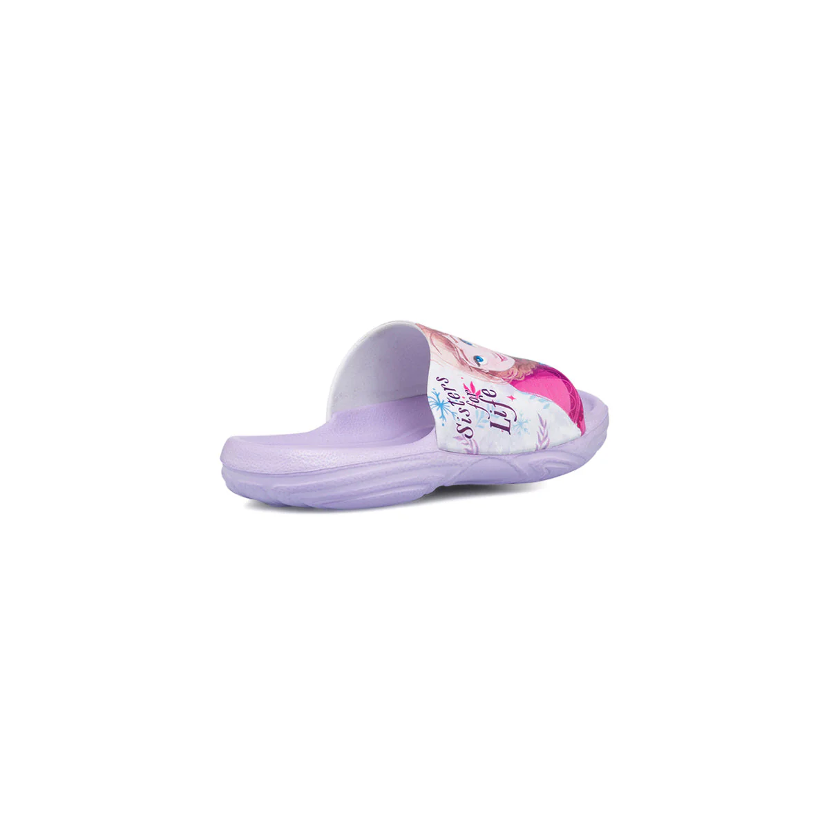 Ciabatte lilla da bambina con logo Frozen - Image 3