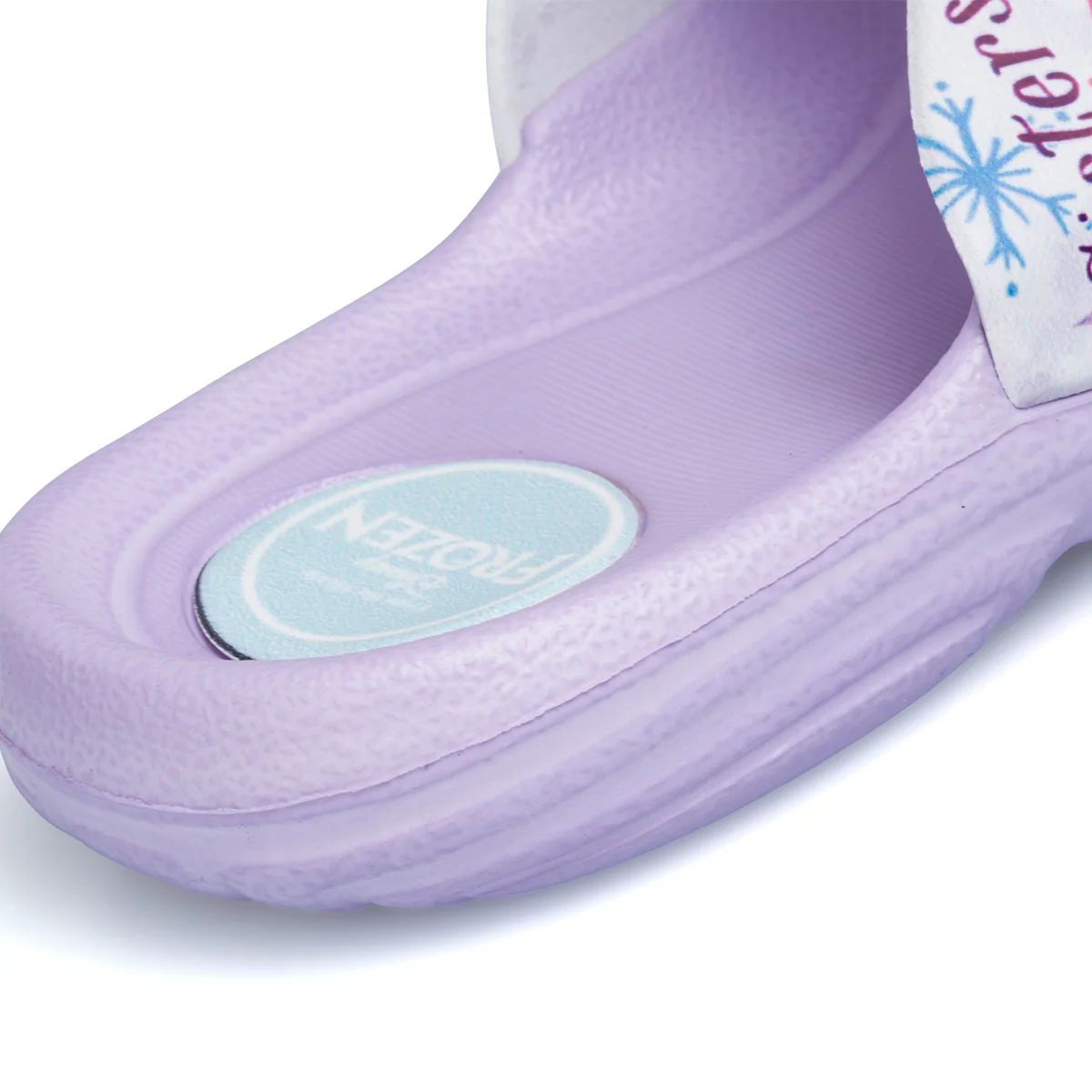 Ciabatte lilla da bambina con logo Frozen - Image 7