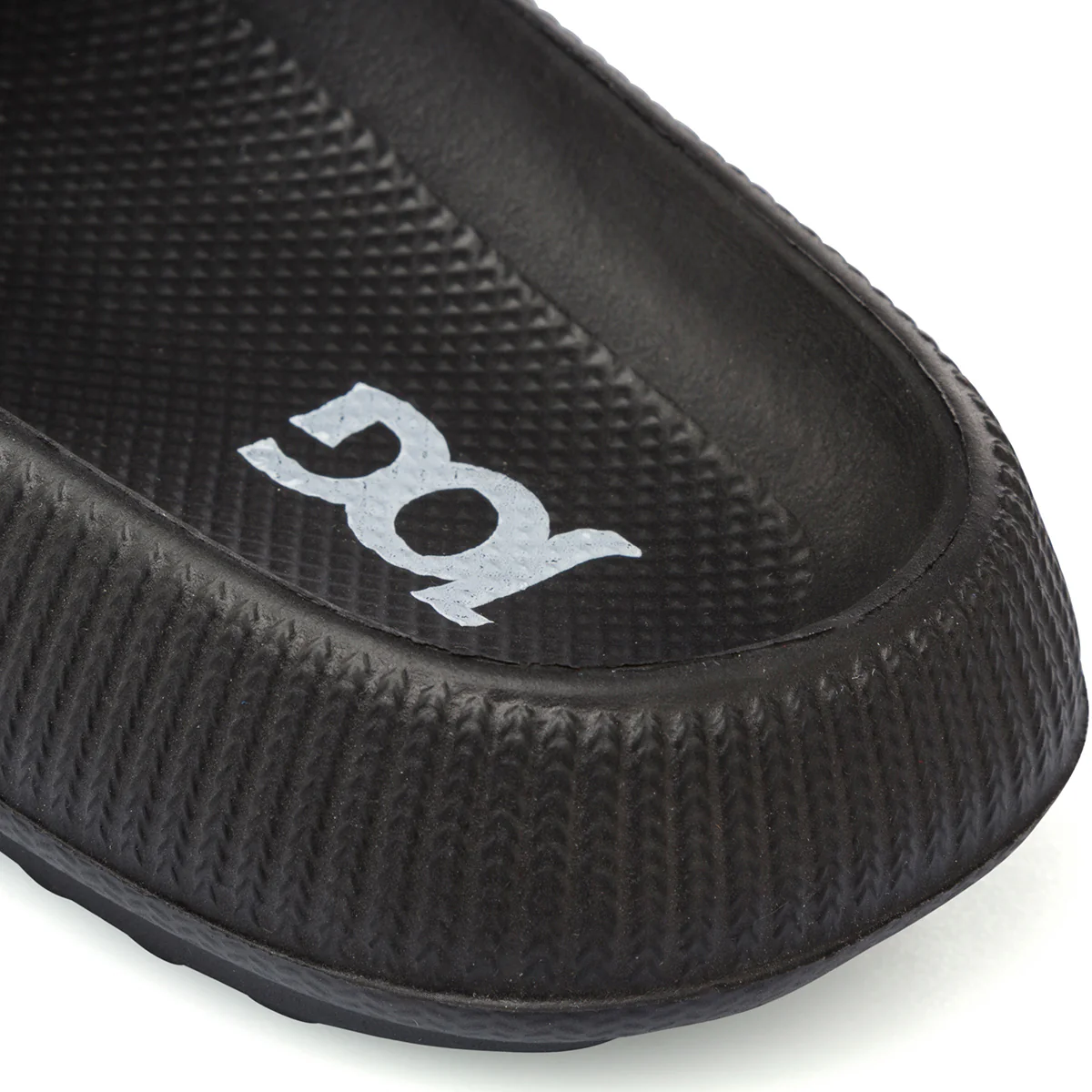 Ciabatte nere a fascia da Donna con suola platform Jog - Image 5