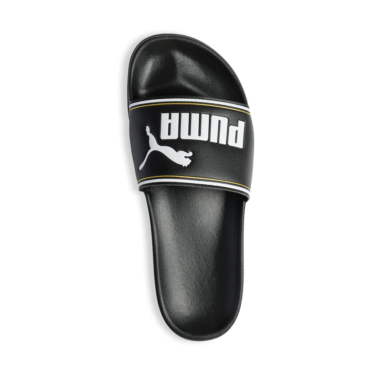 Ciabatte nere con logo a contrasto Puma Leadcat - Image 7