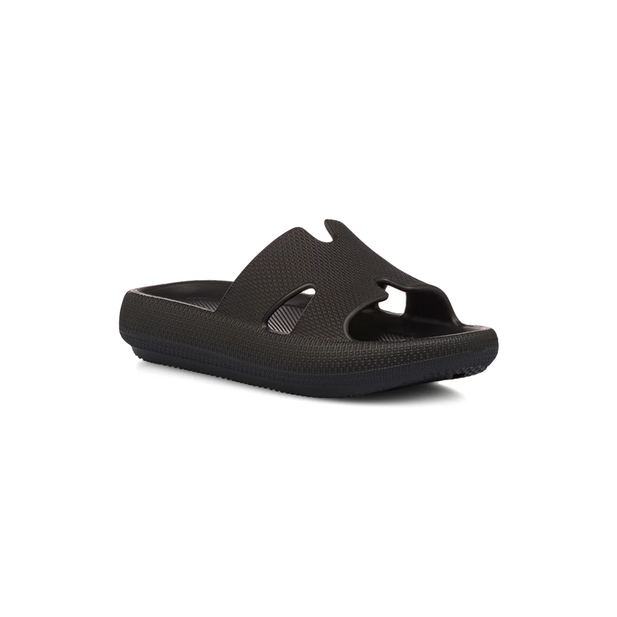 Ciabatte nere da Donna con suola platform Lora Ferres On The Beach - Image 2