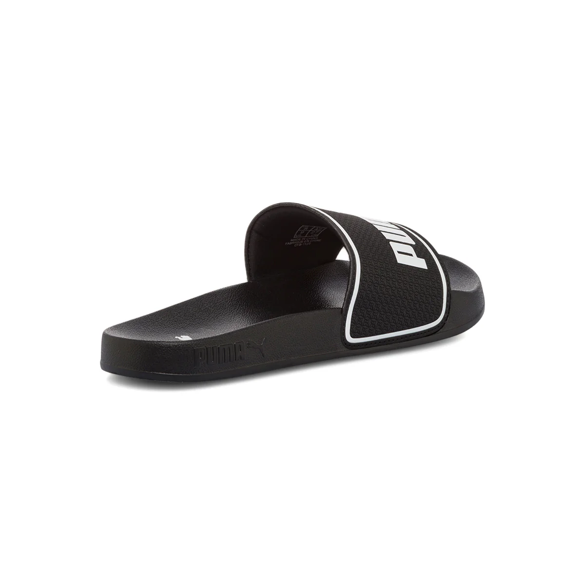 Ciabatte nere da uomo con logo a contrasto Puma Leadcat - Image 4