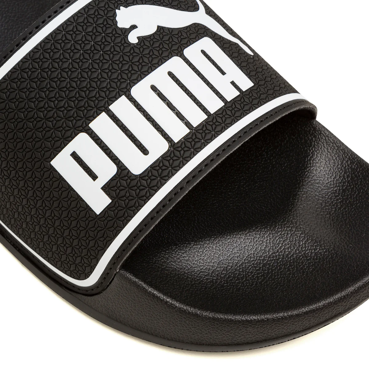 Ciabatte nere da uomo con logo a contrasto Puma Leadcat - Image 6