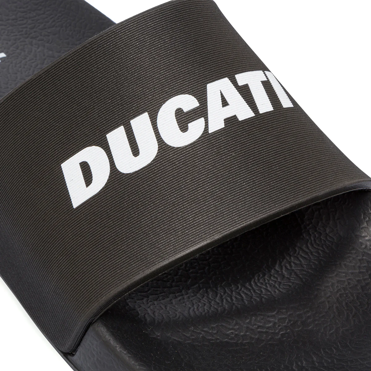 Ciabatte nere da uomo con logo Ducati WDW24 - Image 4