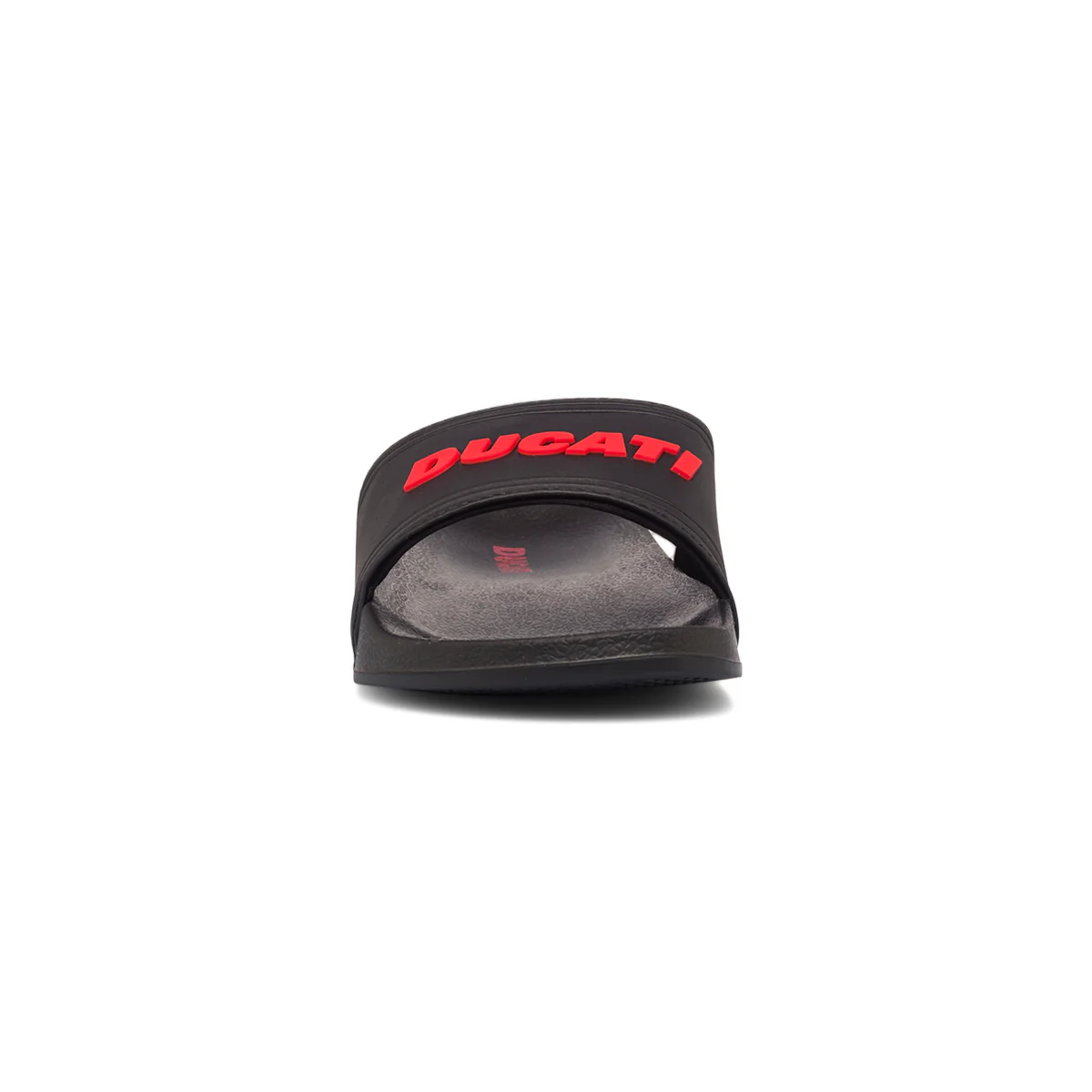 Ciabatte nere da uomo con logo gommato Ducati - Image 5