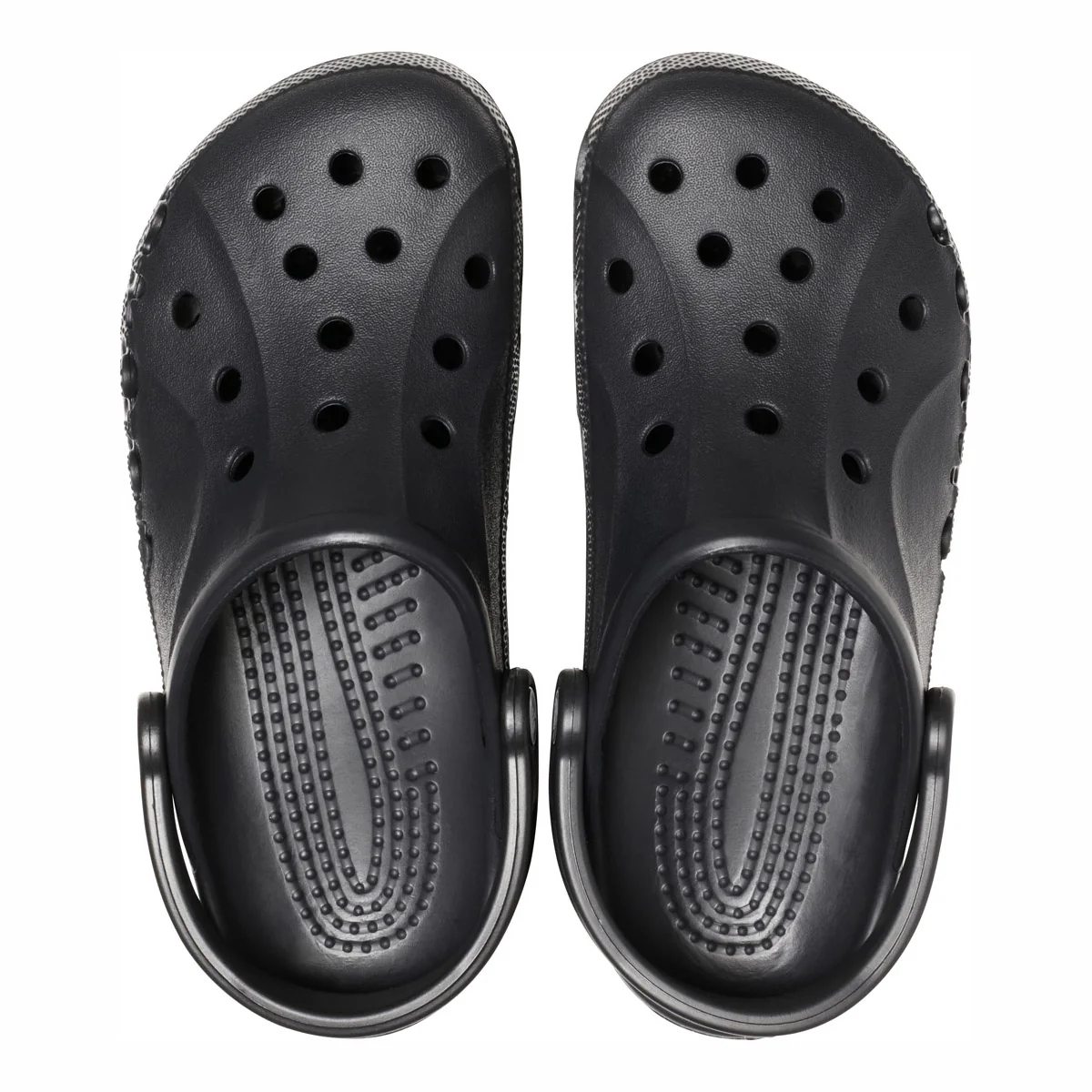 Ciabatte nere da Uomo con tomaia traforata Crocs - Image 2