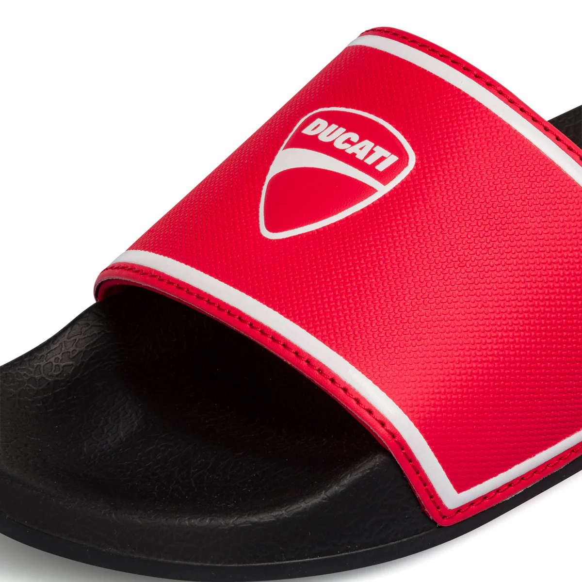 Ciabatte nere e rosse da uomo con logo Ducati - Image 7