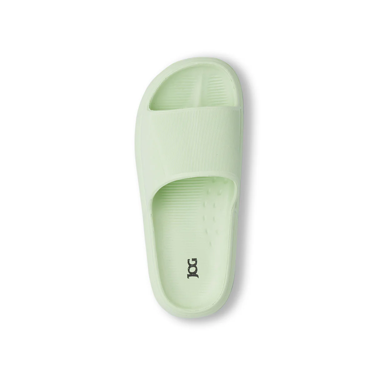 Ciabatte platform verde chiaro da Donna in gomma Jog - Image 6