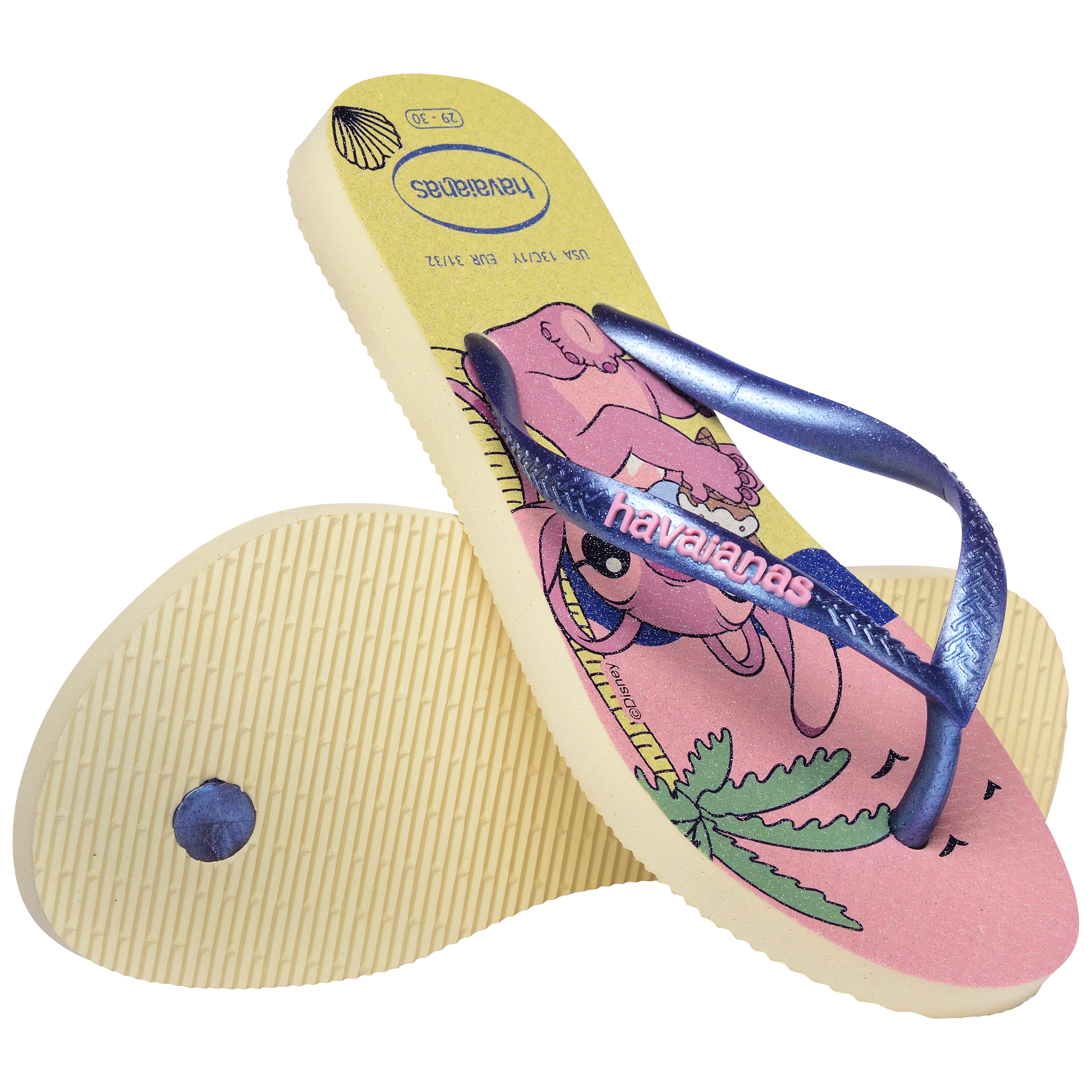 Ciabatte Rosa da Bambina con stampa Lilo & Stich Havaianas - Image 4