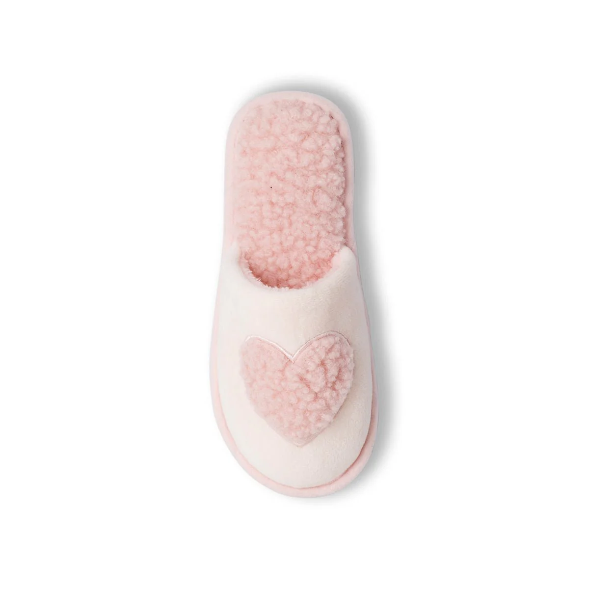 Pantofole rosa da Donna con cuore Feetty