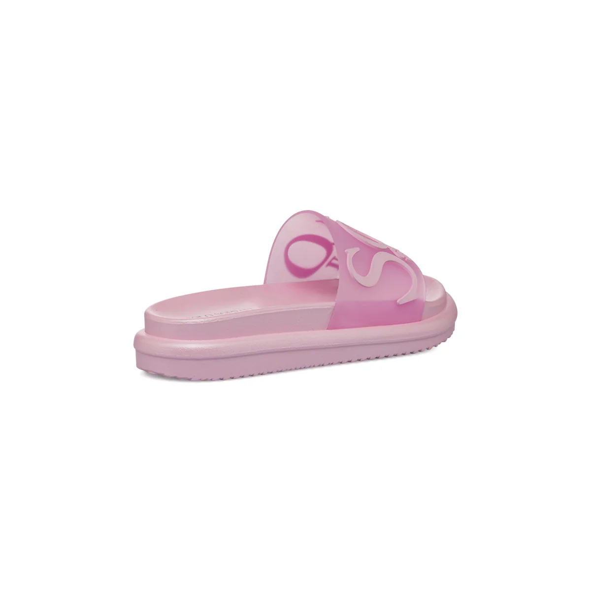 Ciabatte rosa da Donna con fascia semi trasparente e logo Solo Soprani - Image 3