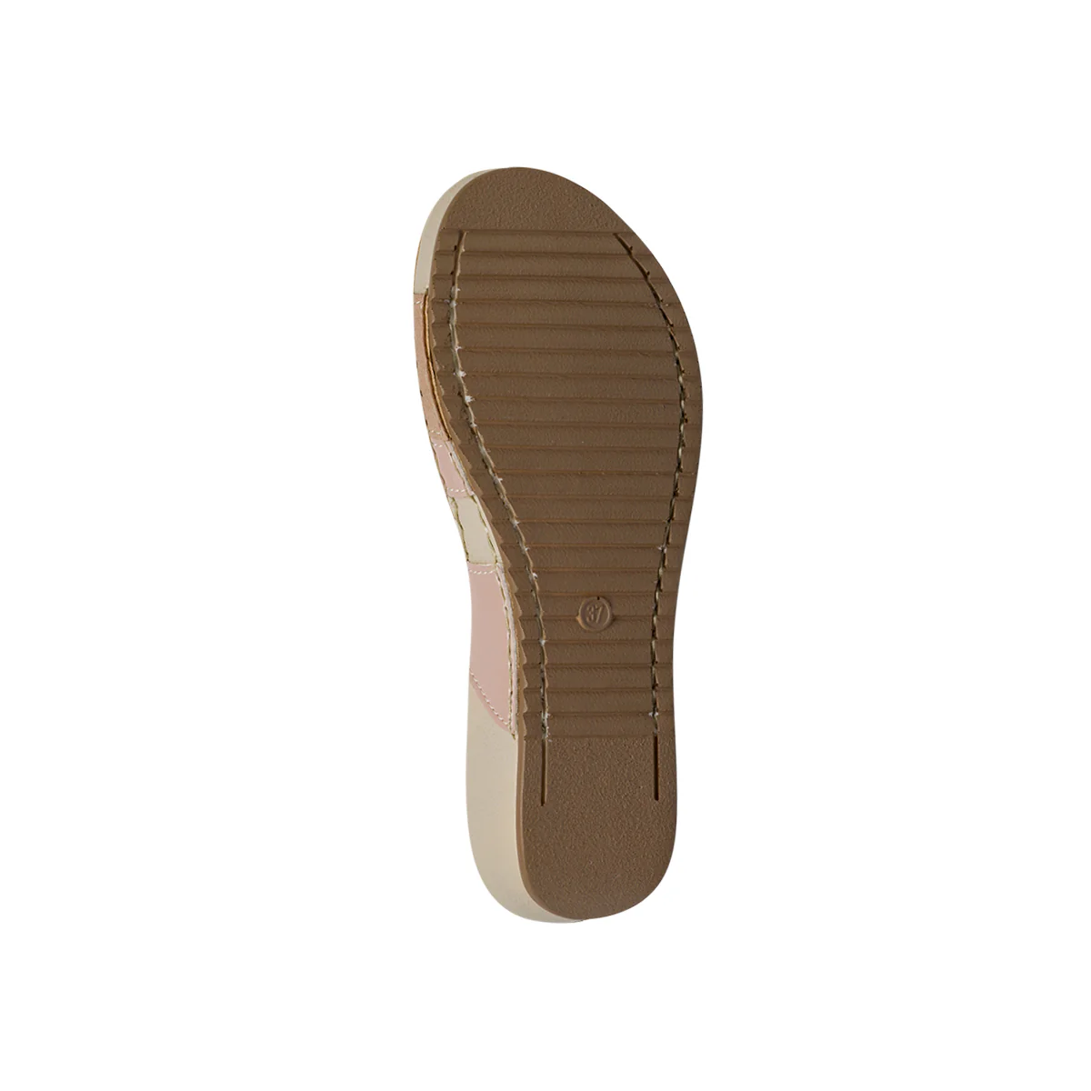 Ciabatte rosa da Donna effetto lucido con sottopiede in pelle Fly Flot - Image 4
