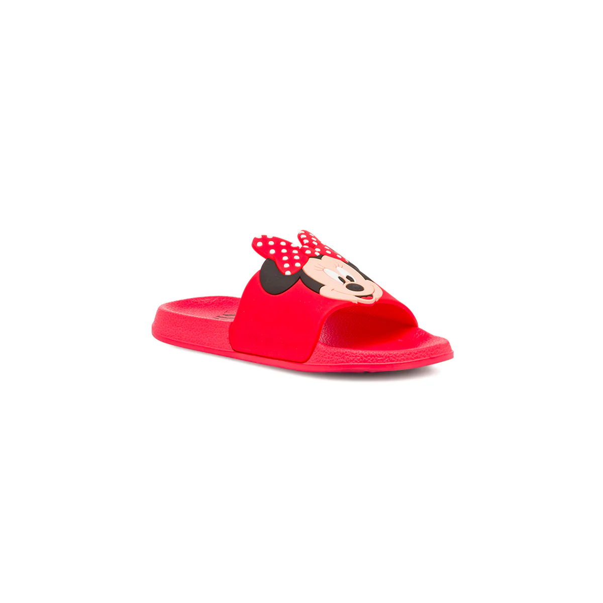 Ciabatte rosse da Bambina con singola fascia e stampa Minnie - Image 2