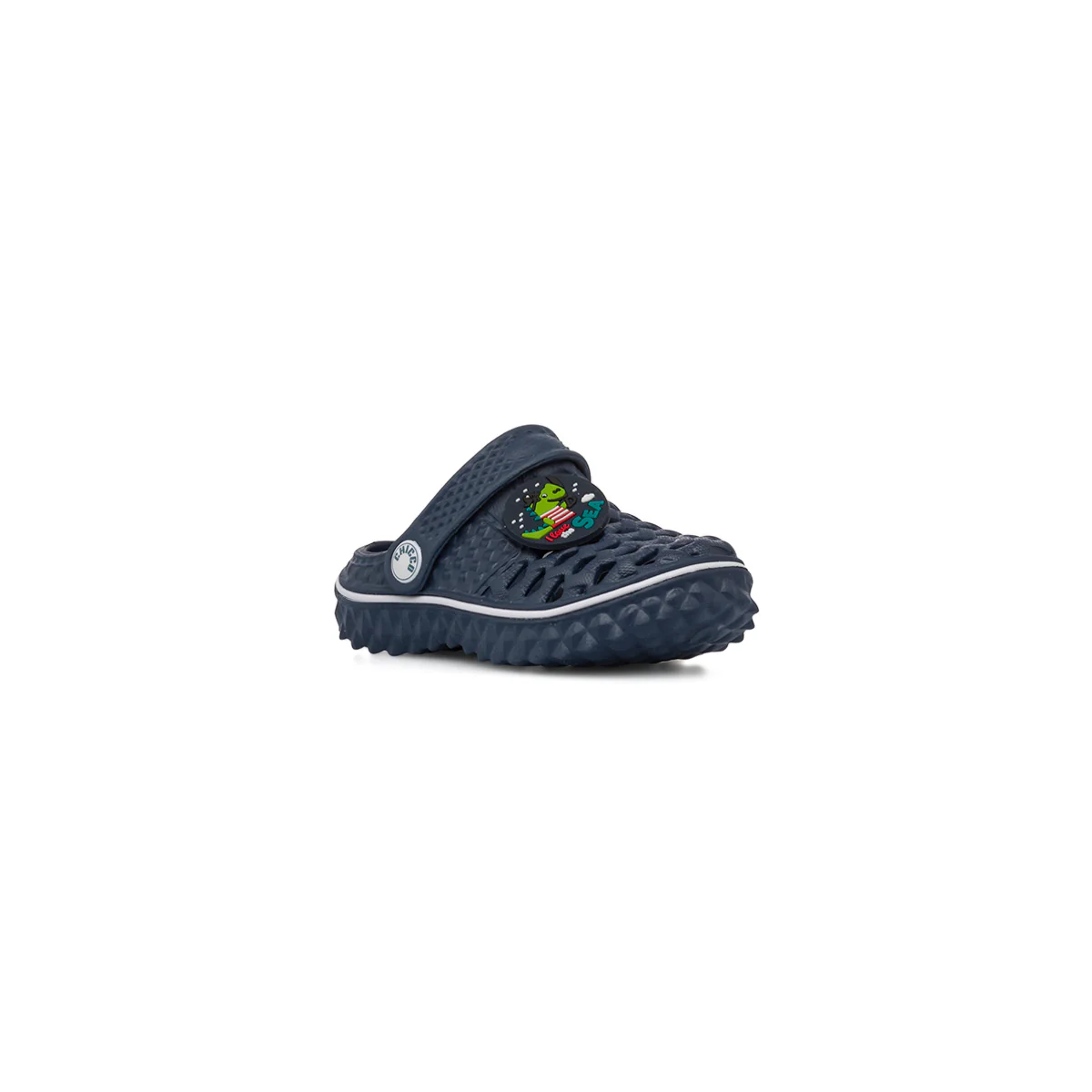 Ciabatte Sabot blu da Bambino Chicco con dinosauro - Image 2
