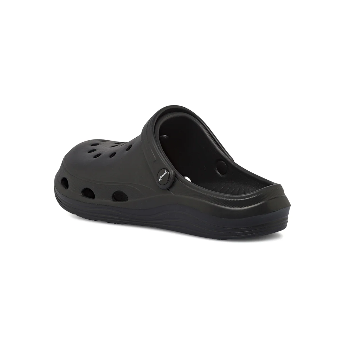 Ciabatte sabot nere da Uomo con cinturino mobile De Fonseca - Image 3