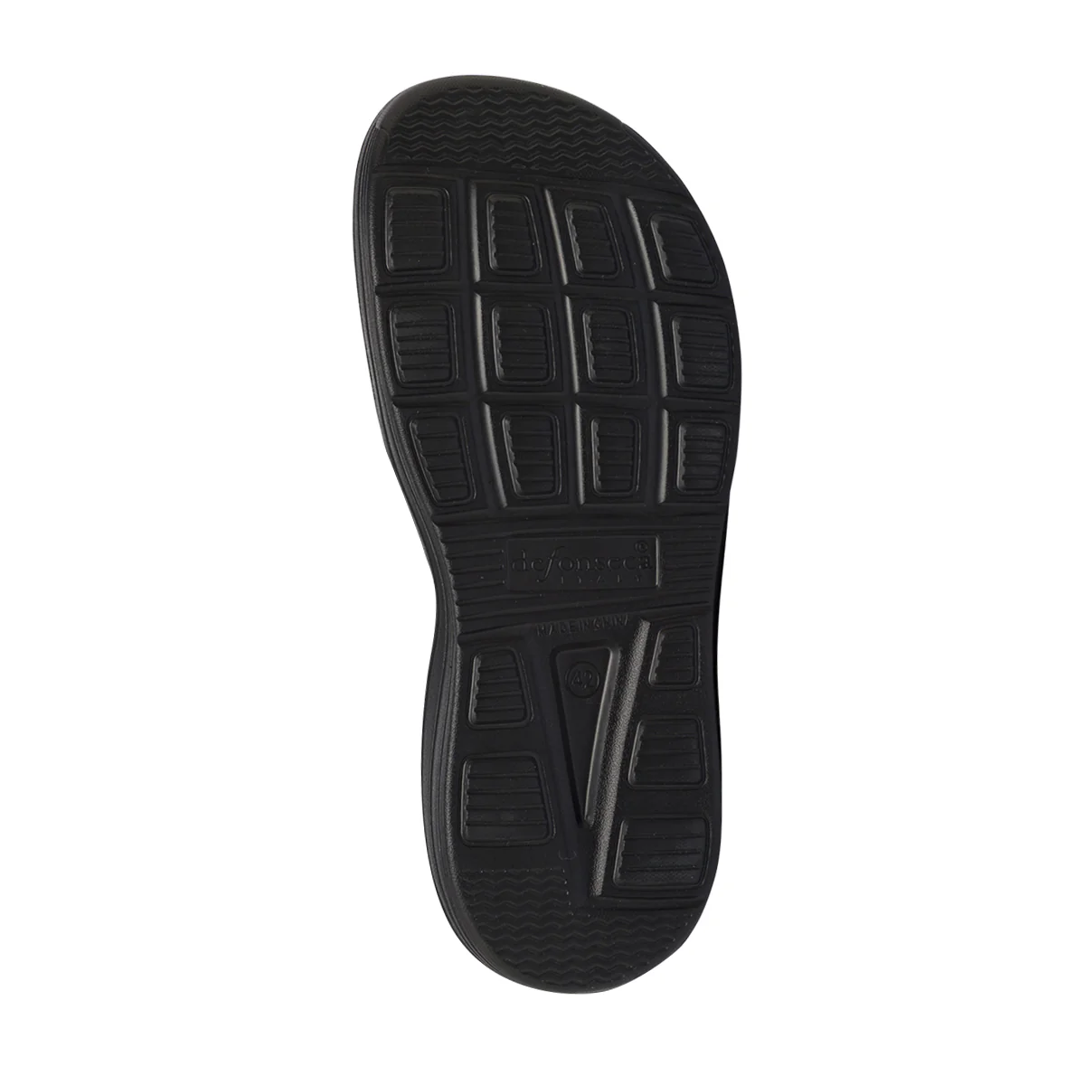 Ciabatte sabot nere da Uomo con cinturino mobile De Fonseca - Image 4
