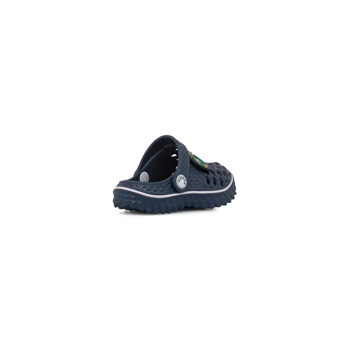 Ciabatte sabot primi passi bambino blu con patch dinosauro Chicco - Image 3