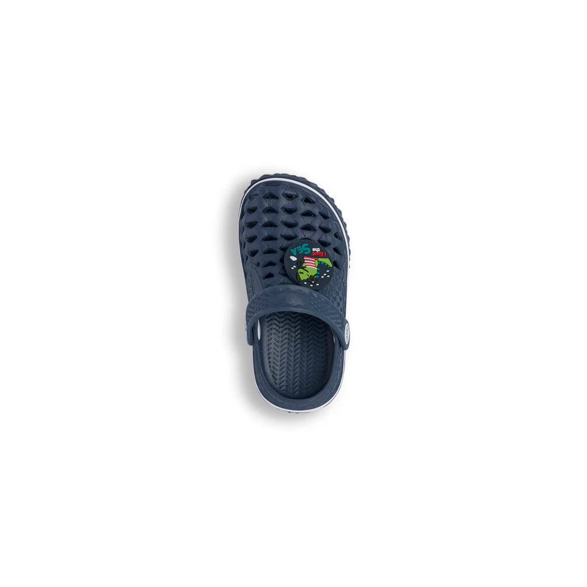 Ciabatte sabot primi passi bambino blu con patch dinosauro Chicco - Image 6