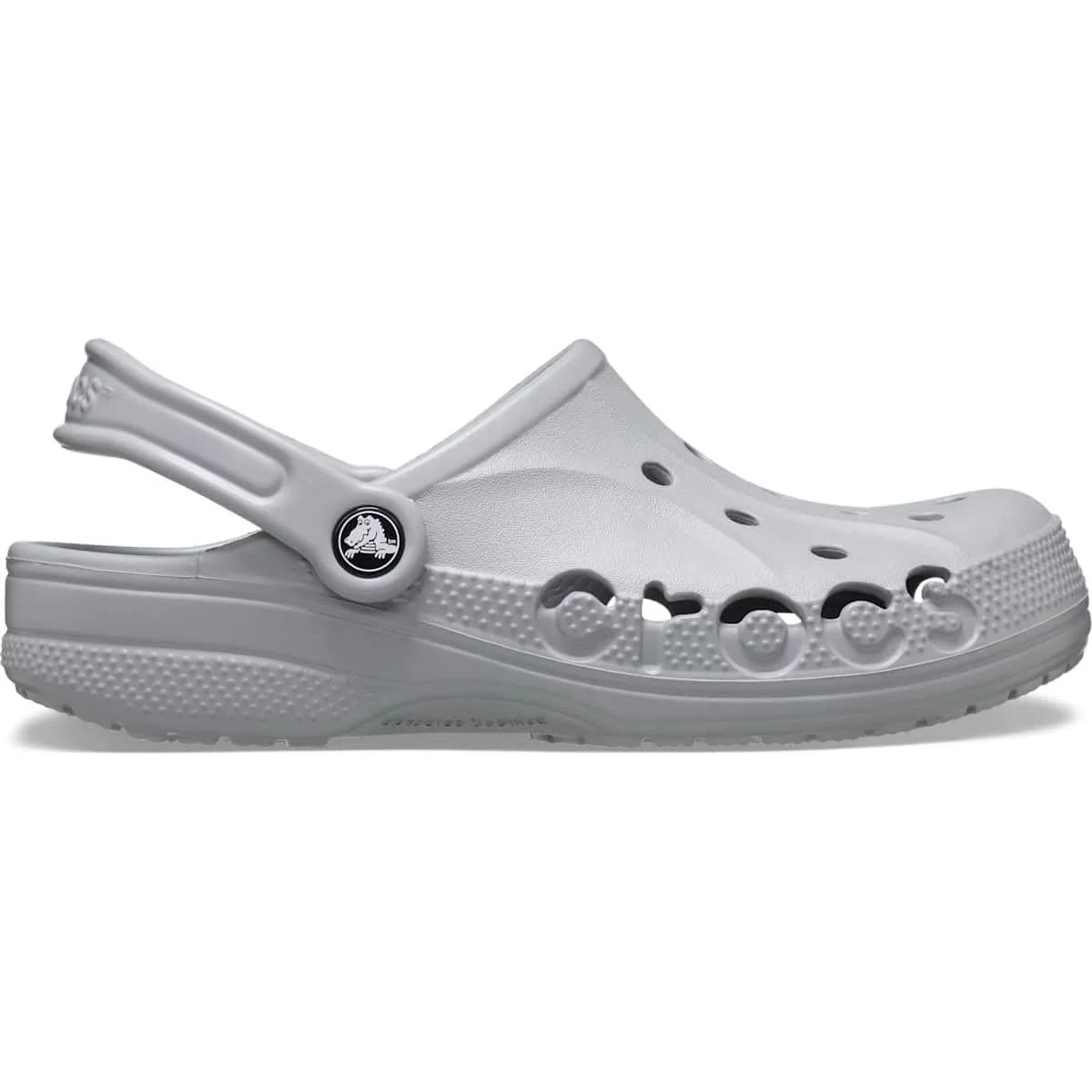 Ciabatte sabot grigie Unisex con cinturino Crocs