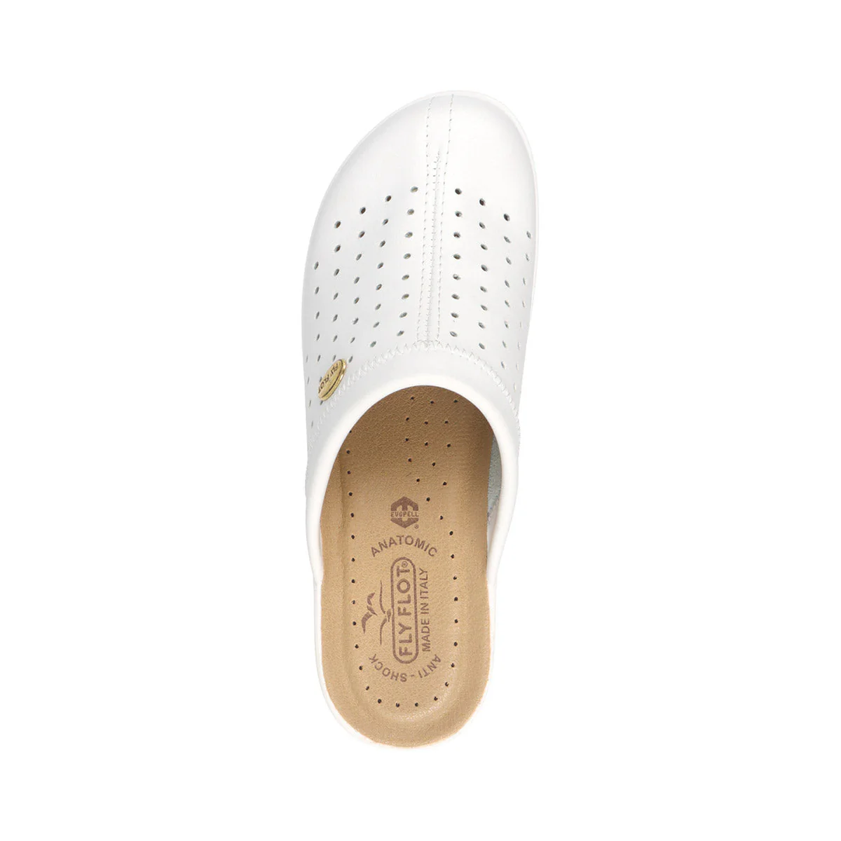 Ciabatte sanitarie Bianche con Fori Traspiranti Fly Flot - Image 4