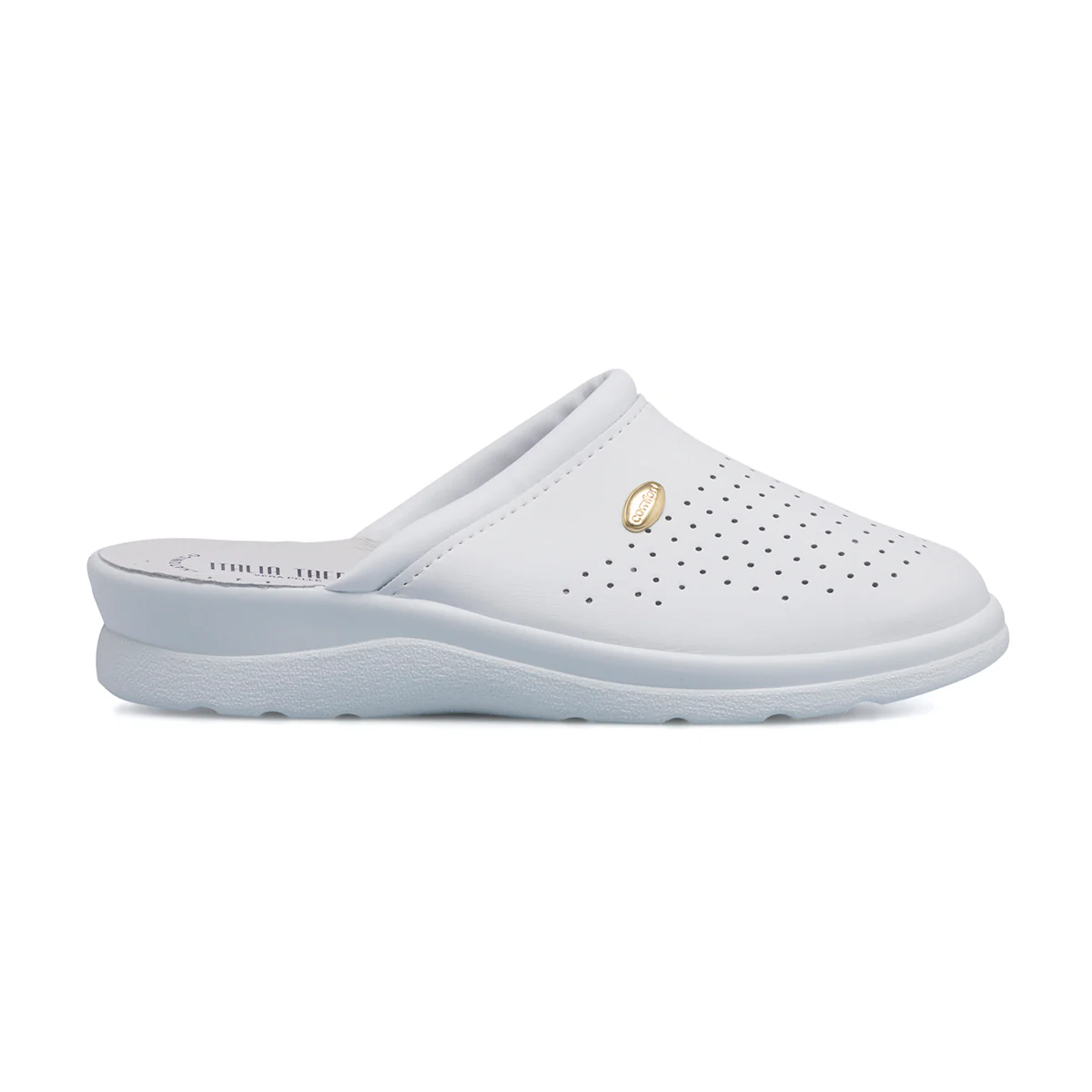 Ciabatte sanitarie bianche da donna con sottopiede anatomico Italia Trend - Image 6