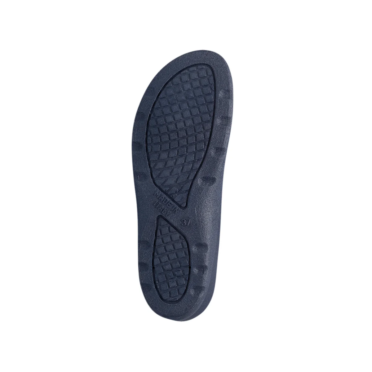 Ciabatte sanitarie da donna blu in pelle con sottopiede anatomico Italia Trend - Image 4