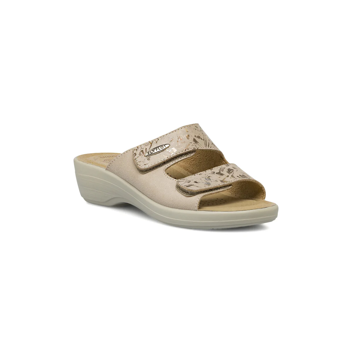 Ciabatte sanitarie da Donna con soletta anti shock in pelle Fly Flot - Image 2