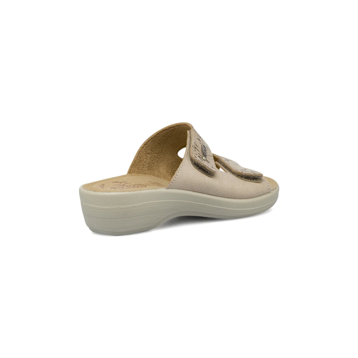 Ciabatte sanitarie da Donna con soletta anti shock in pelle Fly Flot - Image 3