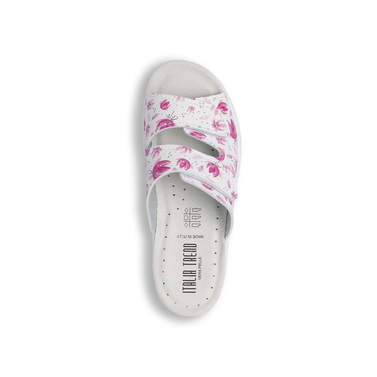 Ciabatte sanitarie Donna con soletta in Pelle e strappo Italia Trend - Image 5