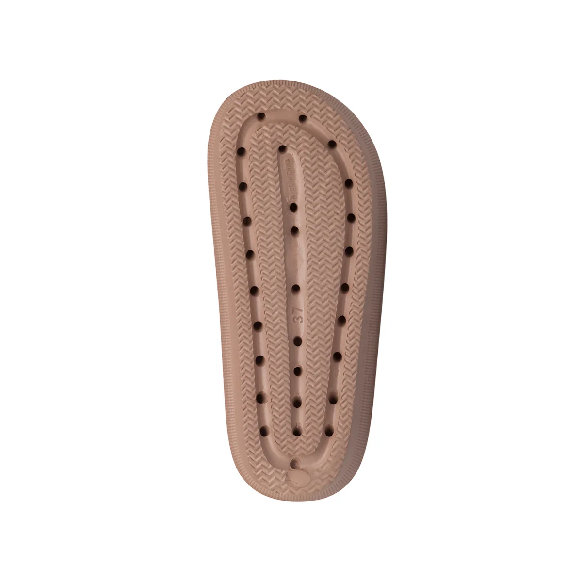 Ciabatte taupe da Donna con doppia fibbia regolabile Lora Ferres On The Beach - Image 4