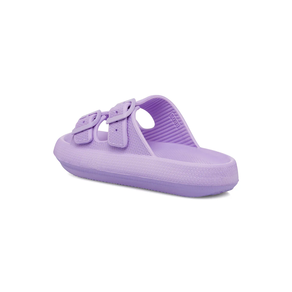 Ciabatte viola da Donna con doppia fibbia regolabile Lora Ferres On The Beach - Image 3