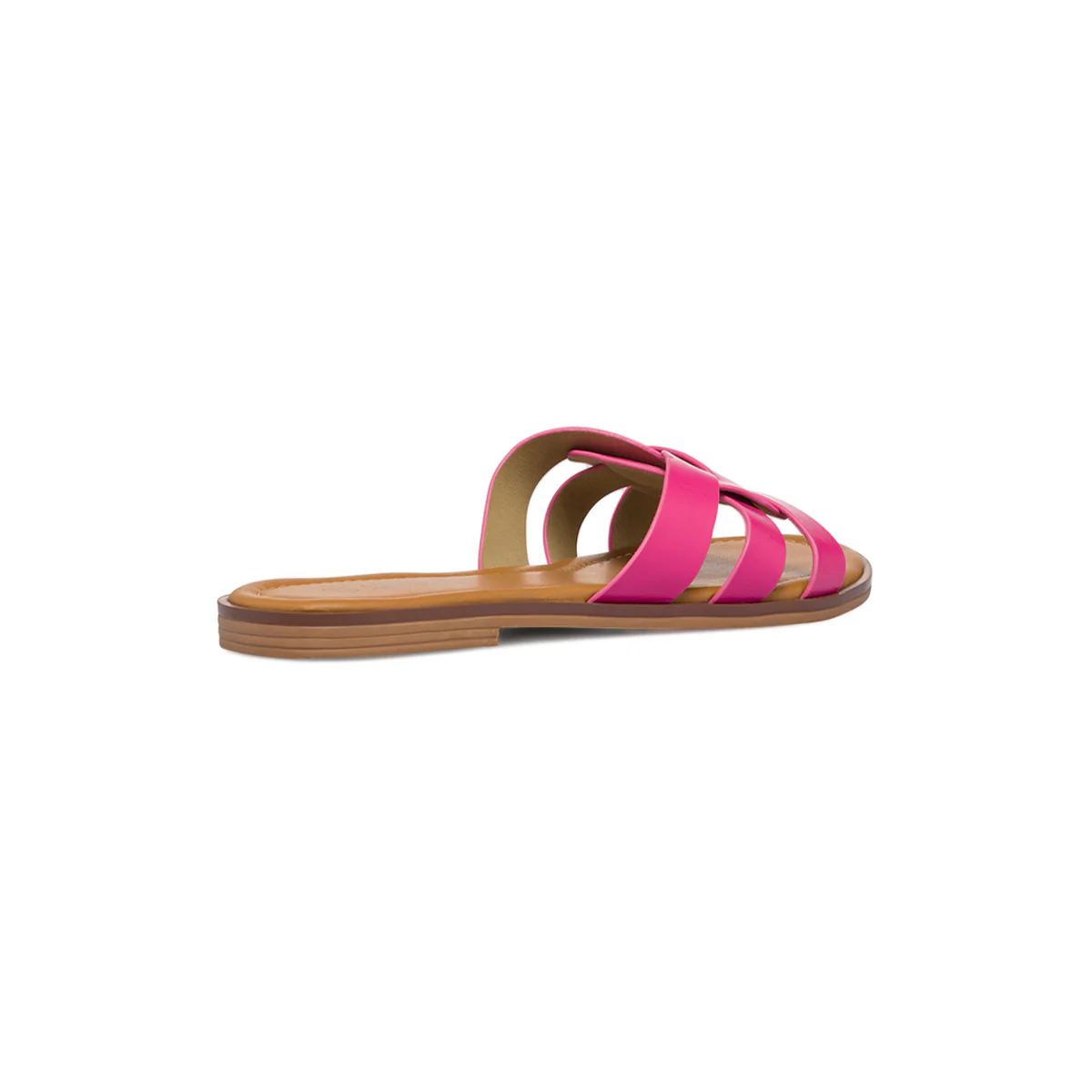 Ciabattine da donna con fascia intrecciata fucsia Lora Ferres - Image 6