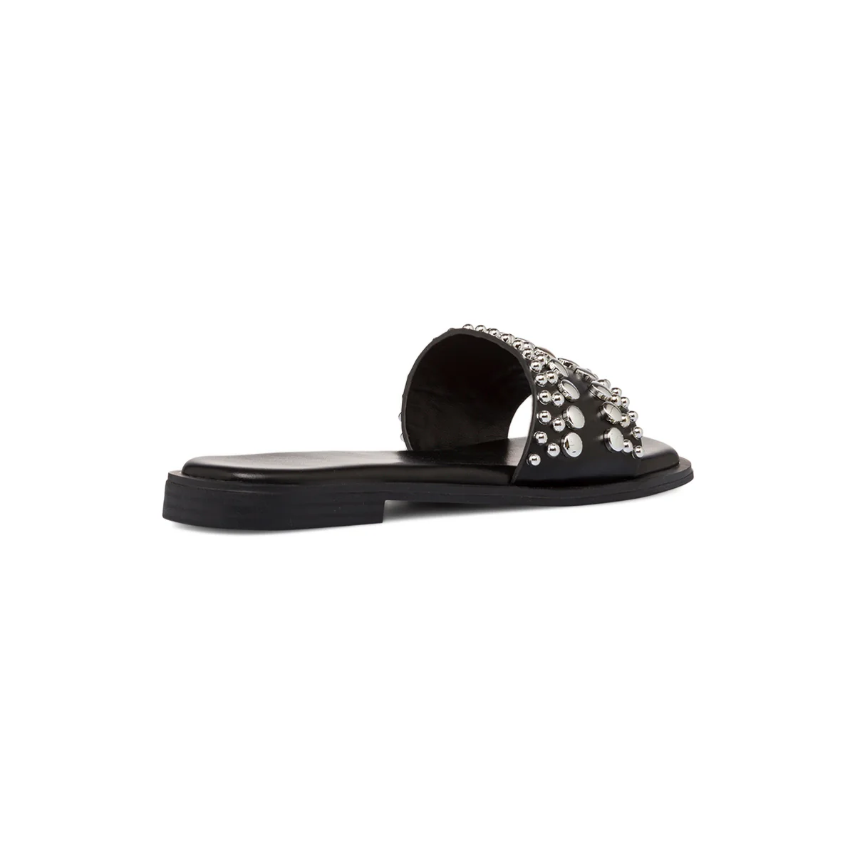 Ciabattine eleganti da donna nere con borchie Swish Jeans - Image 6