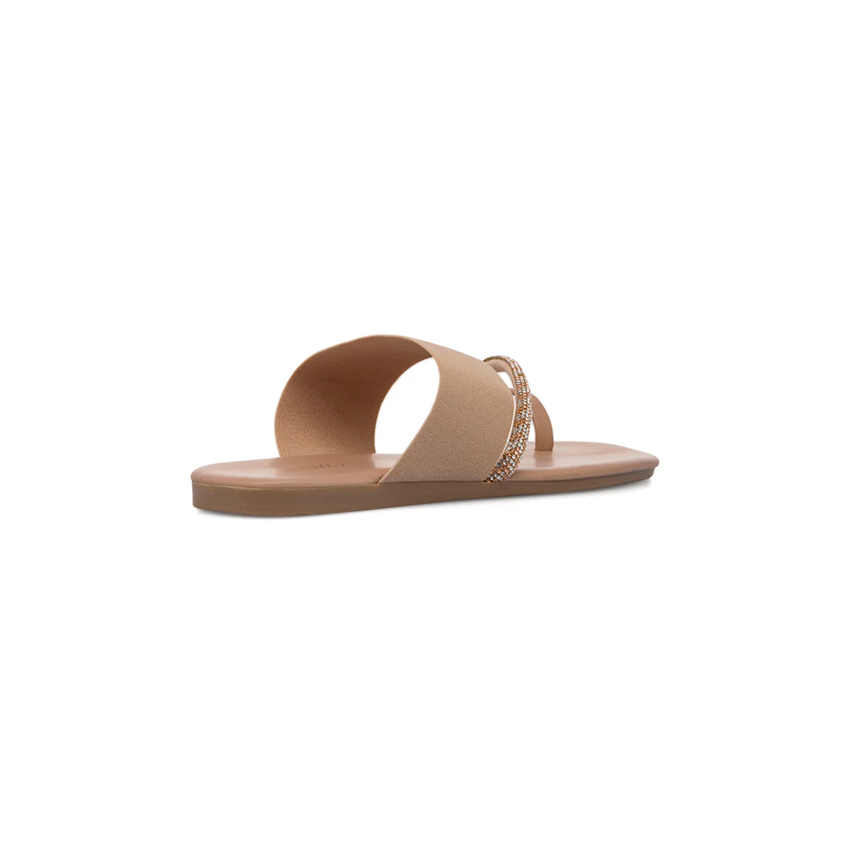 Ciabattine flat beige da Donna con dettaglio strass Lora Ferres - Image 6